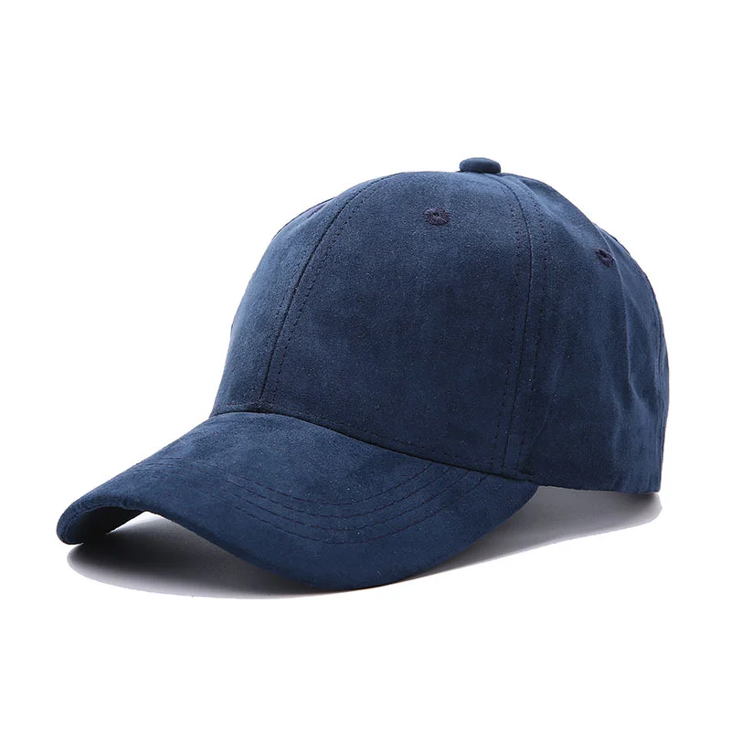 Men Women Fashion Casual Simple Baseball Cap Solid Color Cotton Hat Black Pink White Wine Red Navy Blue