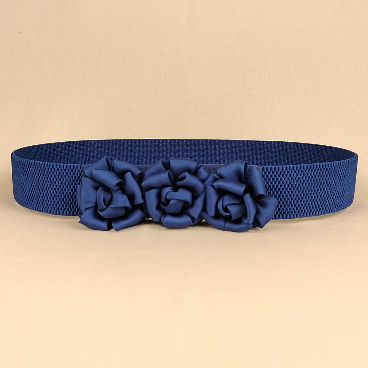 女性のファッション弾性フラワーカマーバンド女性ドレスコルセットウエストバンドベルト装飾ワイドベルト TB316