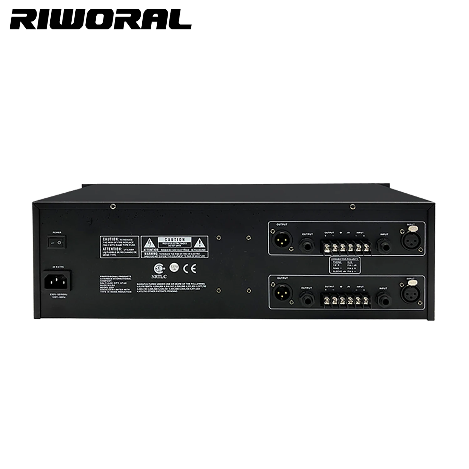 2231 standard 3U structure 2x31 frequency band professional equalizer with high pass filter