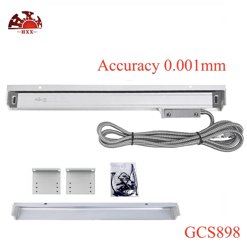 HXX GCS Best Price High Precision 0.001mm 1U Linear Scale Linear Encoder 50 100 150 200 250 300 350 400mm Optical Linear Ruler