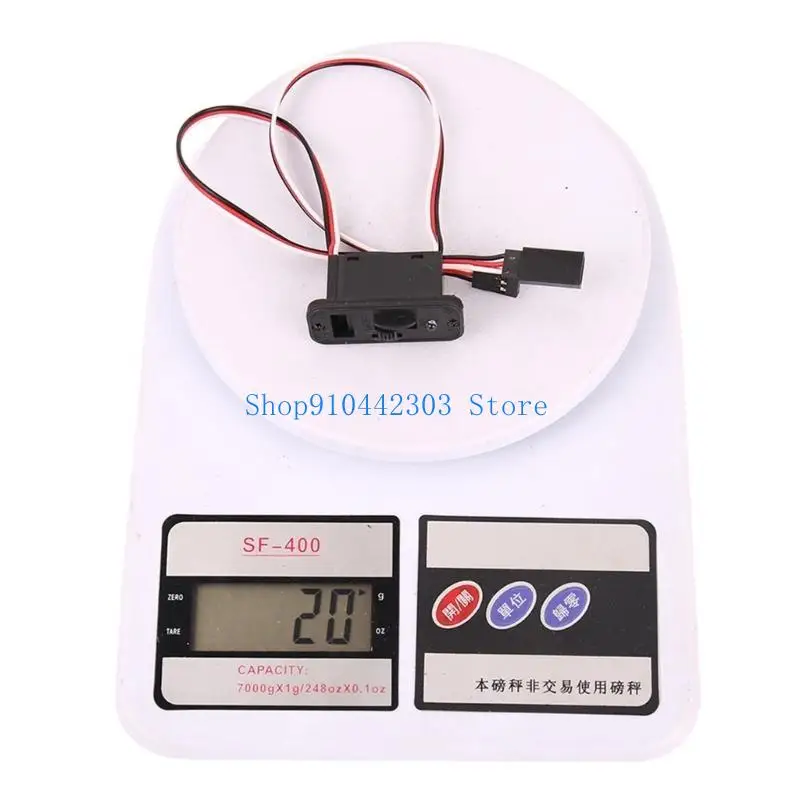 L4MD Futaba Fernbedienungsempfänger TOC-Schalter Fernbedienung Ladeschalter Batterieanschlüsse Kabel für PKW LKW – Detail 4
