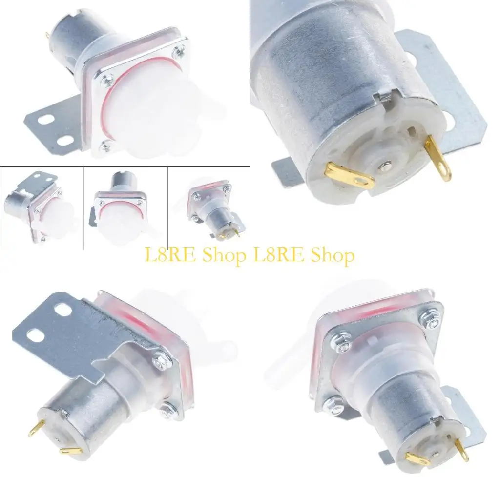 

L8RE DC8-12V Mini Quiet Diaphragm Miniature Self-priming Water Aquarium Water Pumping Tool Less Heat Generation