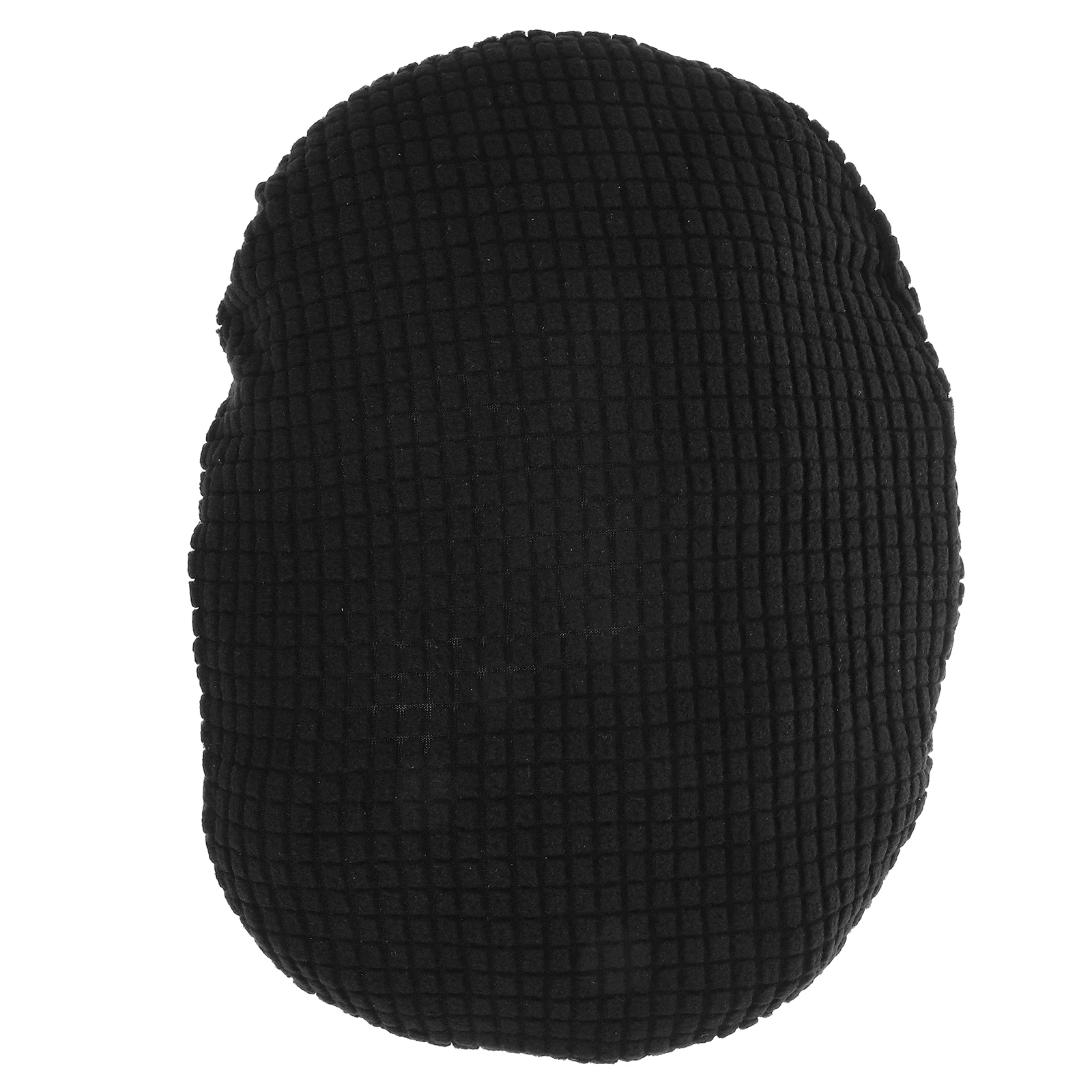 

Elastic Thick Home Office Computer Chair Headrest Cover Black Corn Dust-proof Stain-resistant Removable Half-wrap Pillow