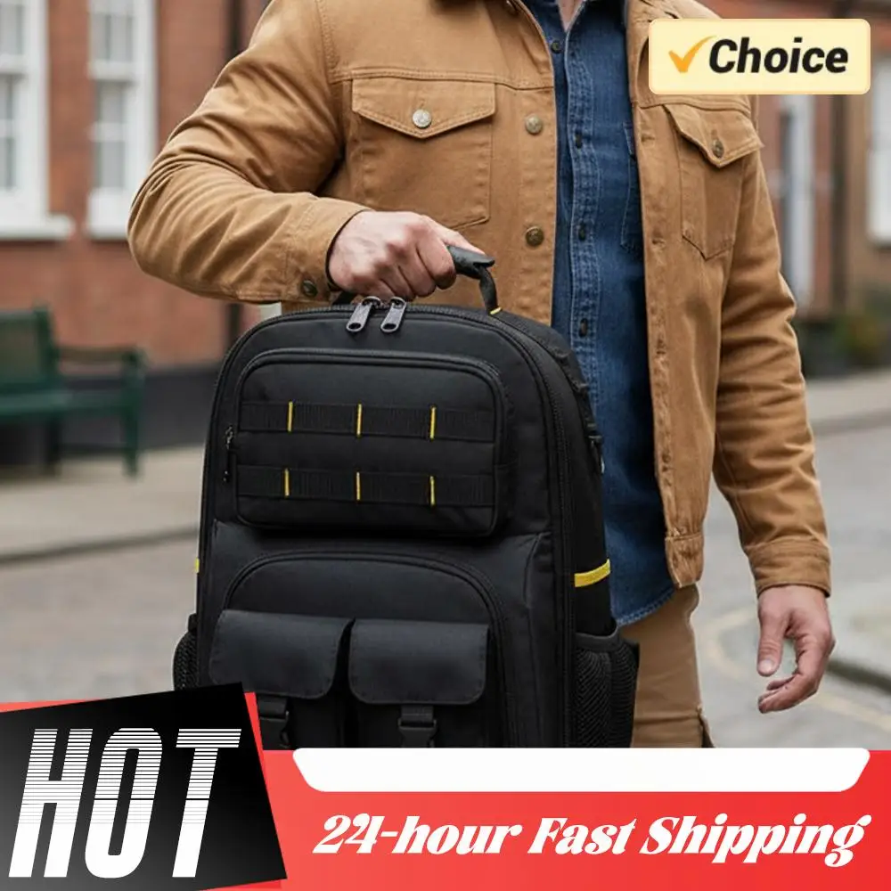 heavy-duty-electrician-backpack-large-capacity-thicken-tool-backpack-hardware-tool-storage-bag-removable-tool-organizer