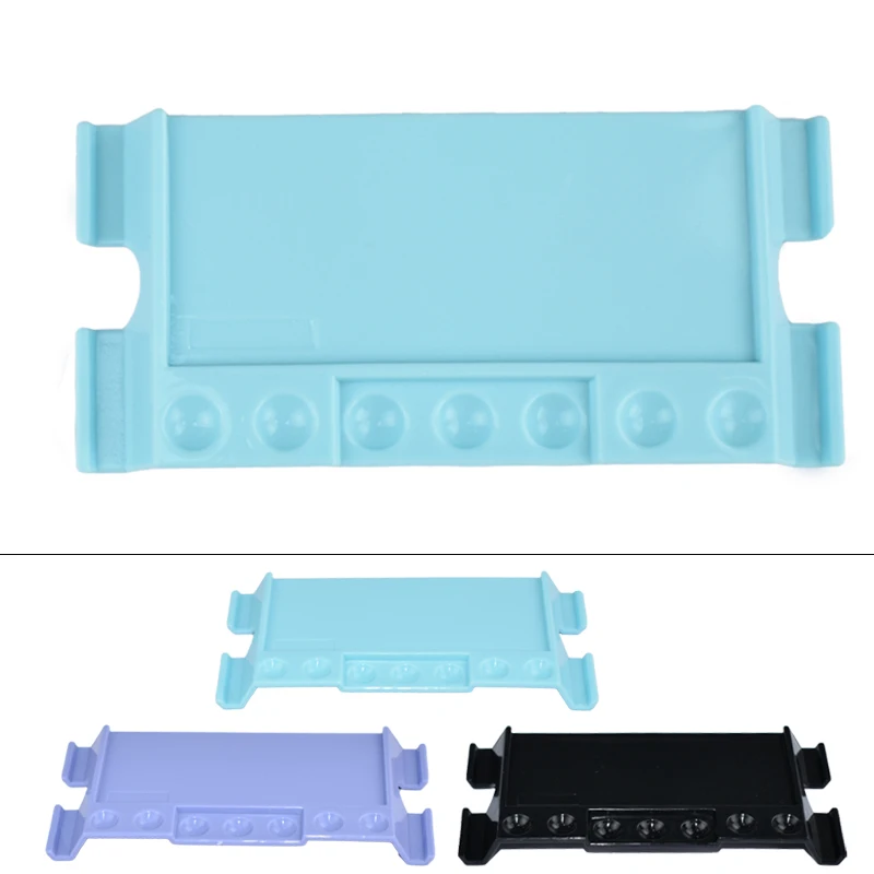 

1Pcs Dental Tone Modulation Stage Mixing Stage Dental Material Mixing Table Autoclavable Purple/green/black