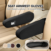 Car Seat Armrest Protective Gloves Auto Hand Side Protector Cover For Toyota Alphard Vellfire 20 30 Series 2020 2021 2022 2023