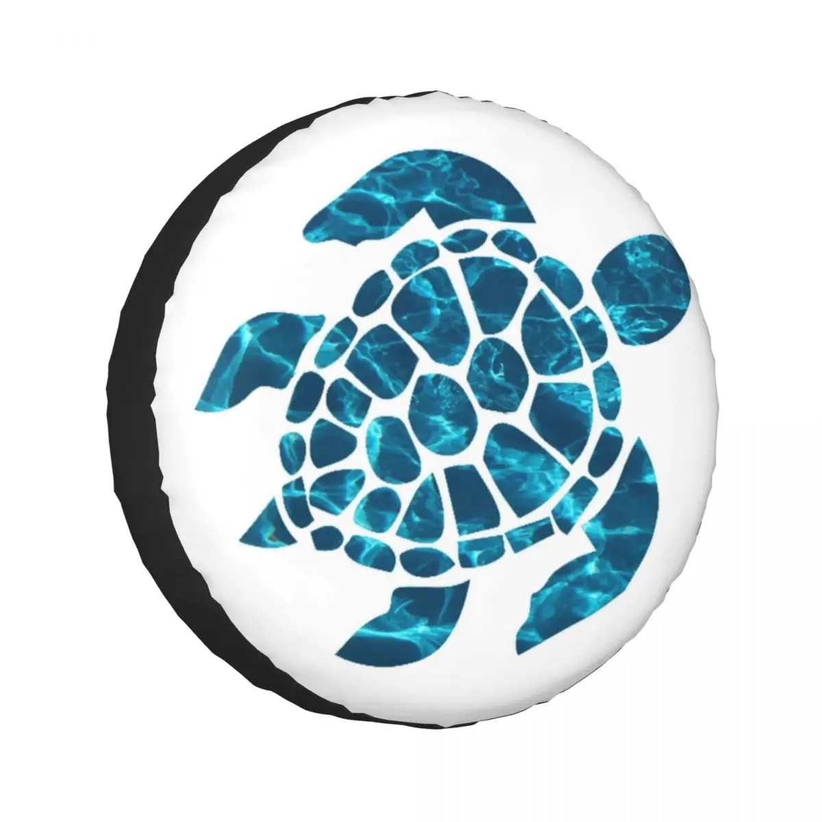 

Изготовленный на заказ чехол для запасного колеса Sea Turtle для автомобиля 4x4, защитные чехлы для колес 14 дюймов, 15 дюймов, 16 дюймов, 17 дюймов