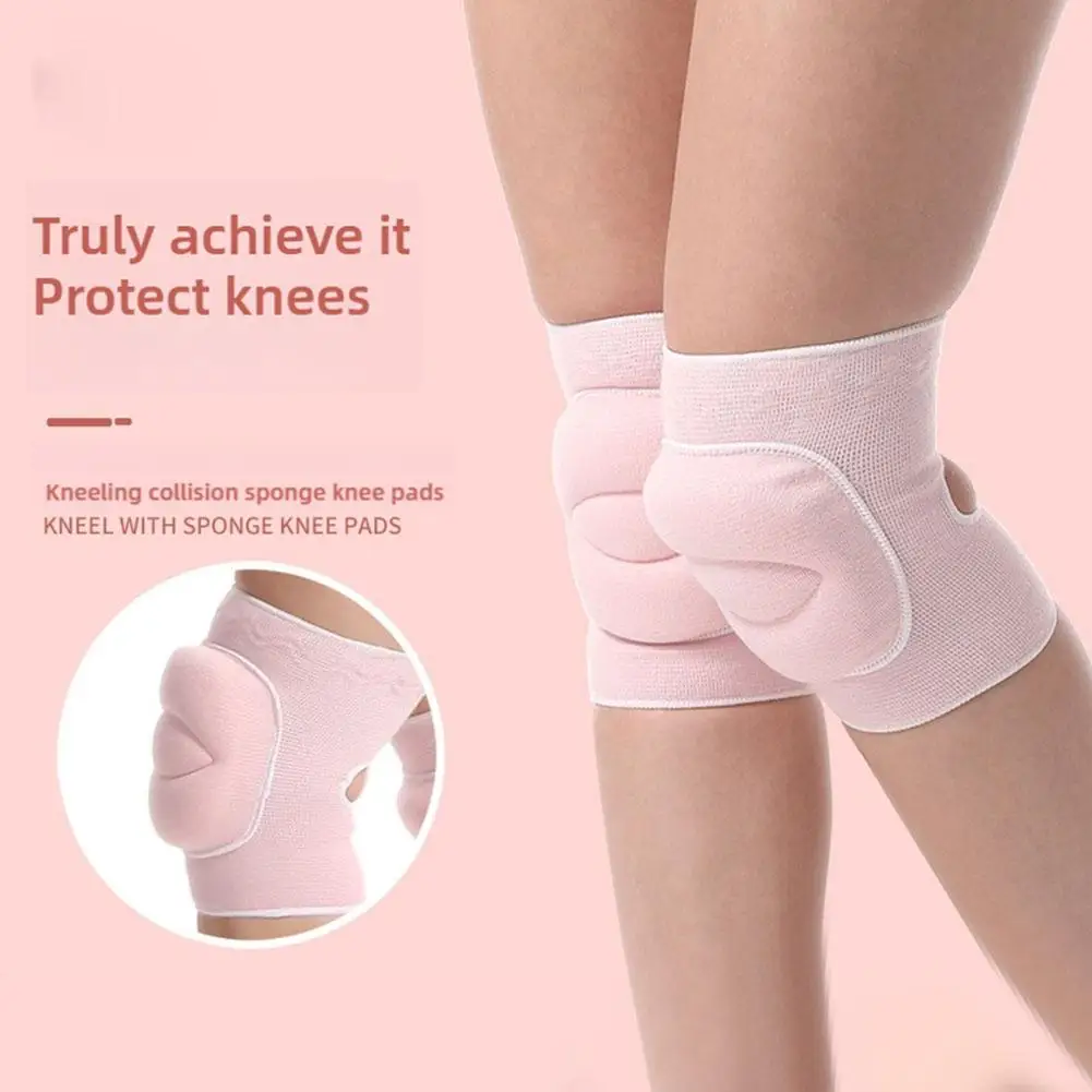 1pair Sports Protective Gear Knee Pads Anti-collision Knee Breathable Support Equipment Sports Compressed X5l1