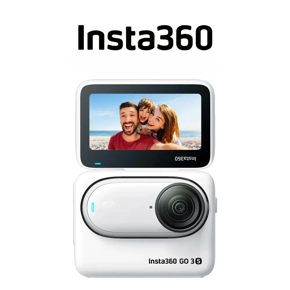 كاميرا Insta360 GO 3S 4K Thumb المغناطيسية مع تثبيت FlowState 10m مقاومة للماء Apple Find My Vlog #6