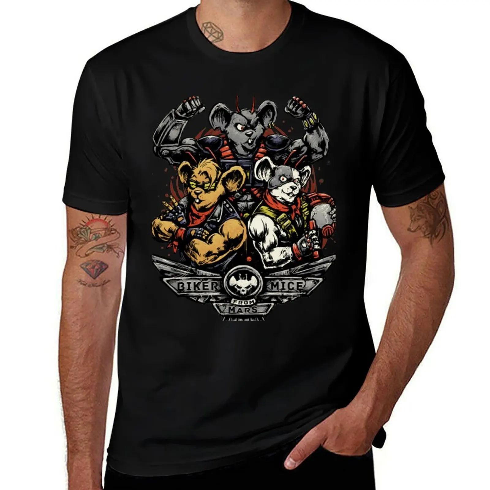 Biker Mice From Mars T-Shirt Sports Casual Breathable Tee Shirt