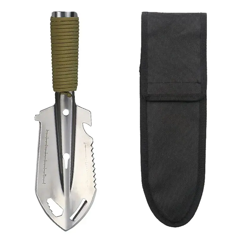 ABVC المعدات الخارجية مجرفة متعددة الوظائف المحمولة التخييم المشي لمسافات طويلة السفر نزهة مجرفة بقاء حديقة أداة مجرفة #2