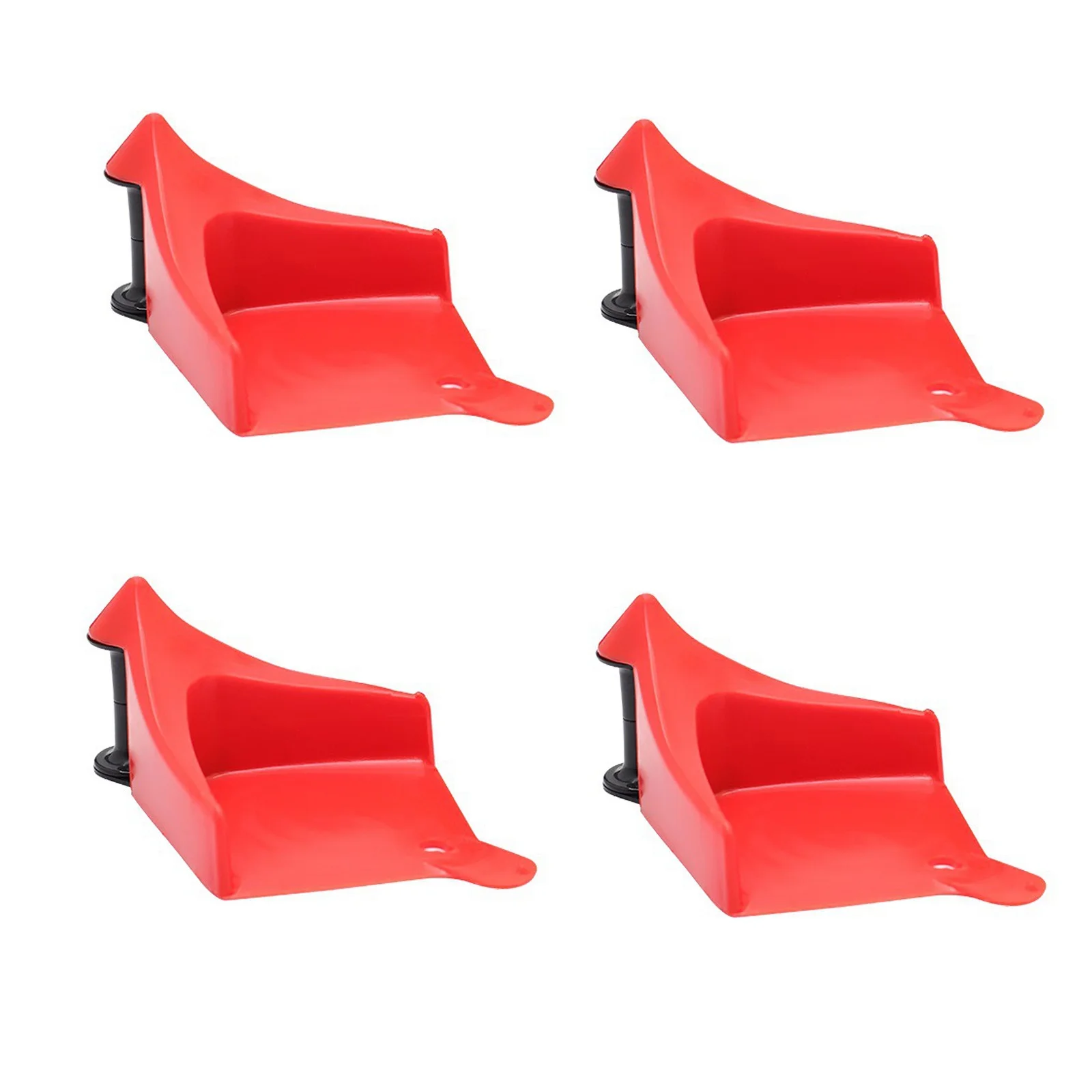 

2Pcs/4Pcs Wash Tube Anti-pinch Tools Improved Car RED Hose Slide Tire Wedge Auto Hose Guides