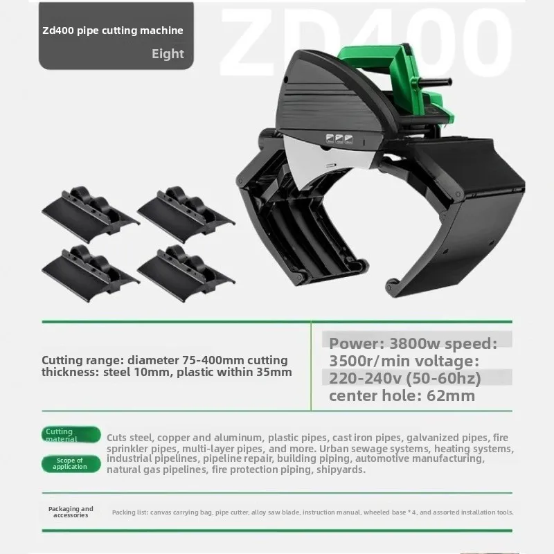 Eisen kleine Rohrschneidemaschine Schneidemaschine Handheld Rohr Edelstahl