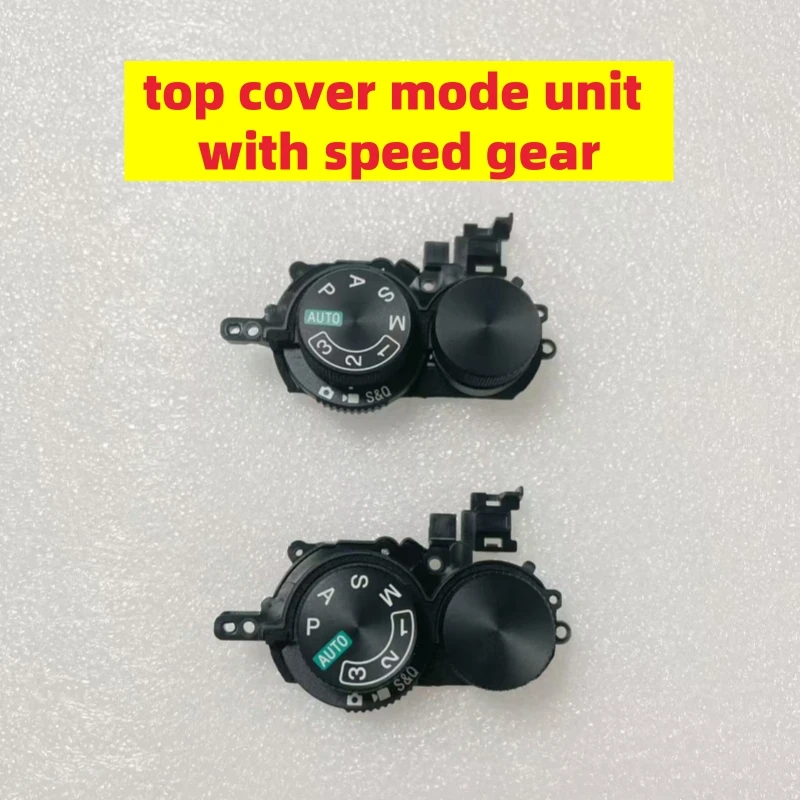 Original Top Cover Mode Unit With Speed Gear For Sony A6700 Mode Dial Function Group Switch Top Cover Exposure Wheel Repair Part