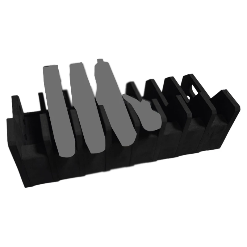 

Lightweight 8 Slots EVA Foam Handgun Rack Universal Protective Holsters