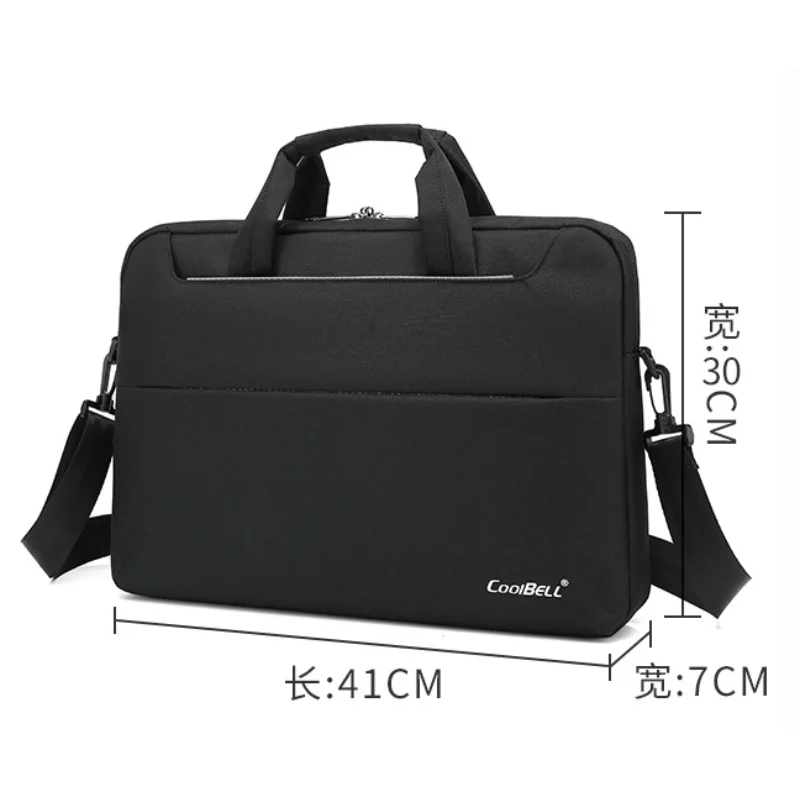 Chikage Briefcases Large Capacity Unisex Commuter Business Bags Waterproof Shoulder Bags Outdoor Sports Handbag Crossbody Bag