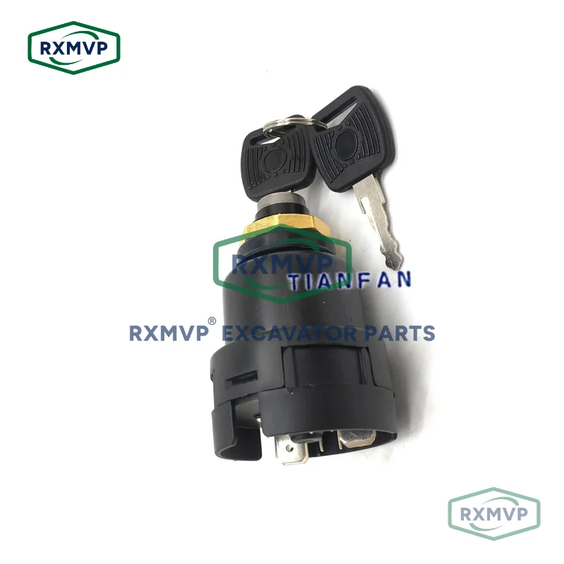 Starter Switch Ignition Switch With Keys 302298 for YC35 YC60 YC85-8 YC135-8 YC210-8 YC230-8