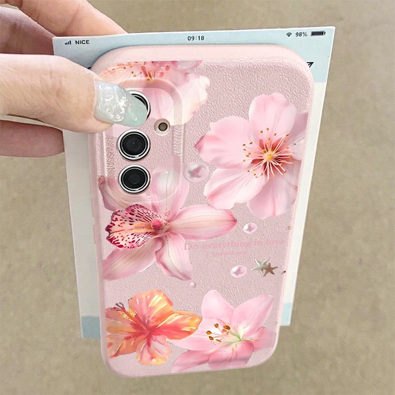 حافظة لهاتف سامسونج جالاكسي A56 A36 A26 A16 5G A17 A55 A35 A15 A54 S21 FE S22 S23 S24 Plus S25 Ultra S25 Edge Capa