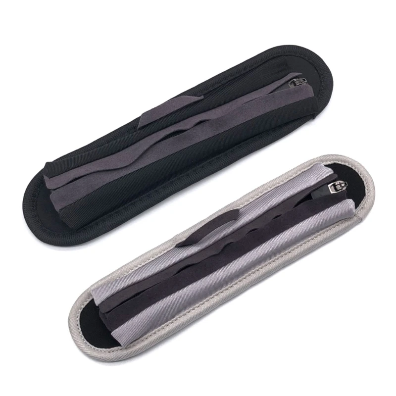 Penutup Ikat Kepala Headphone Desain Ritsleting untuk Edifier W820NB W860NB SOLO2 Penutup Headset Mudah Diubah