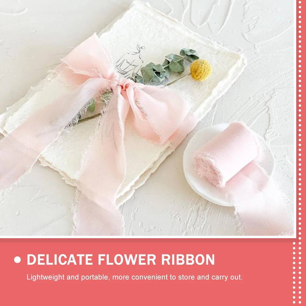 

Polyester Multi-Function Ribbons Decorative Fringe Gift Ribbon Hair Accessories DIY Projects Wedding Party Crafts Decoration