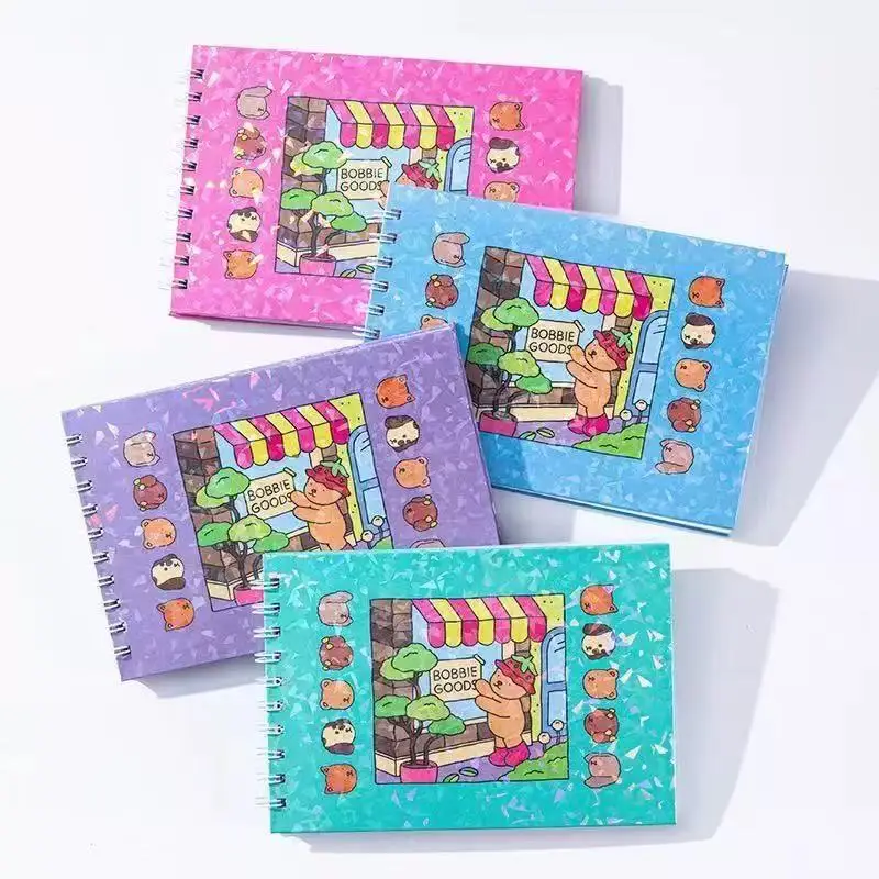 

1 Book Cute Animal Character Coloring Books Kid Coloring Book Animal Theme Graffiti Painting Bobbie Goods Book Art Painting Gift