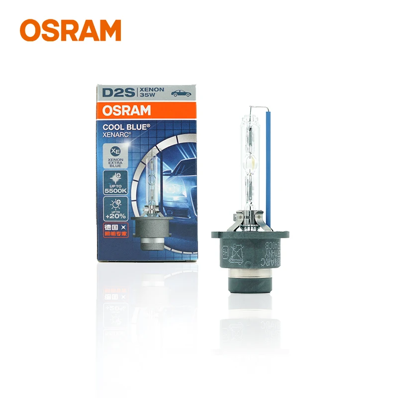 OSRAM D2S 66240CB 12/24V 35W 5500K COOL BLUE HID XENON-GLÜHBIRNE PAPIERBOX XENON-SCHEINWERFERLAMPEN HERGESTELLT IN DEUTSCHLAND