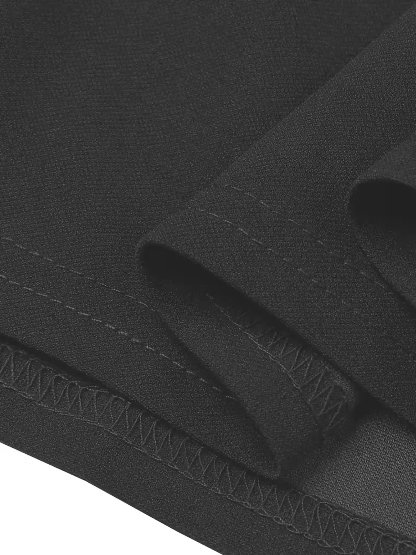 Damen-Cocktailkleid mit Herzausschnitt, Spitze, 3/4-Ärmeln, knielang, einfarbig, Swing-Stil – Detail 5