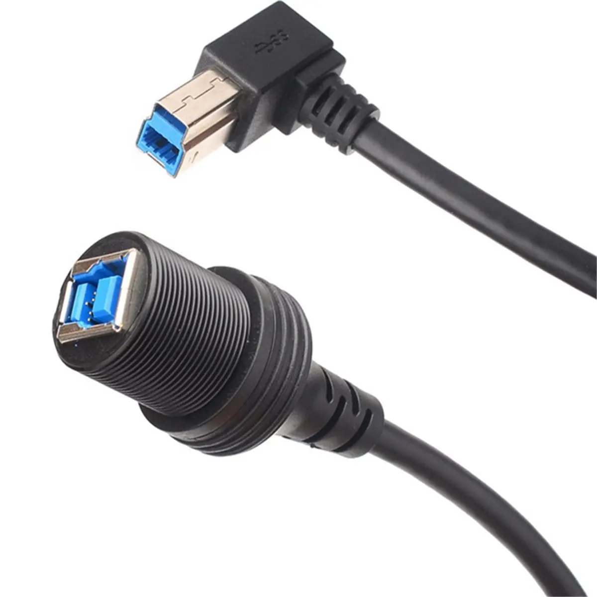 a89z-cabo-usb-30-tipo-b-macho-para-femea-de-30cm-para-montagem-em-painel-cabo-aux-para-impressoras-discos-rigidos-externos-scanners-e-voip