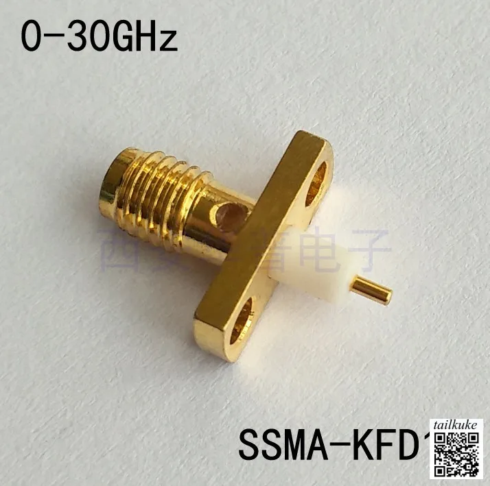 SSMA-KFD12 RF Connector High-frequency Female Head Small Flange Through Wall SSMA-KFD RF Connector