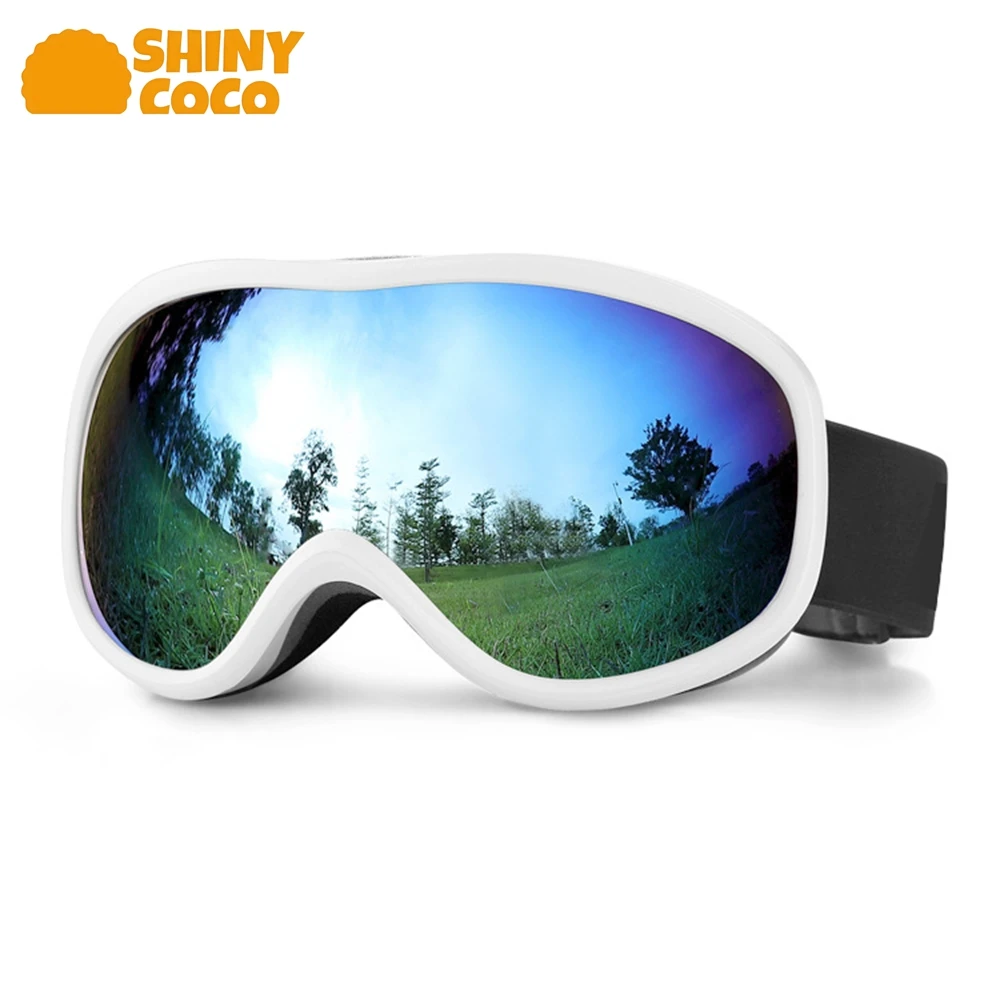 

ShinyCoCo Luxury Brand Double Layer Anti Fog Ski Glasses Professional Equipment For Windproof Goggles Outdoor Riding Sunglasses