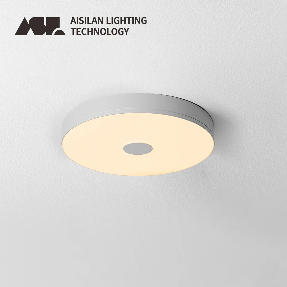 

Aisilan Modern Ultra-thin Tempered glass mask LED ceiling light Dustproof 36W ceiling lamps for Living room Bedroom Dining room