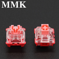 MMK Flamingo Linear Switch 3Pin 54g Custom Mechanical Keyboard MX Switches Spring RGB Backlit Axis Pre-lubed DIY Game