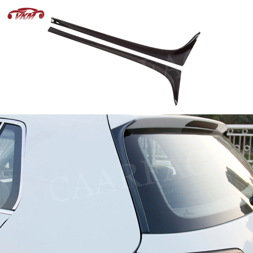 

Rear Side Spoiler Windshield Aprons Winglet Trims Sticker for Volkswagen VW Golf 7 MK7 VII MK7.5 Standard 2014-2019 G Style