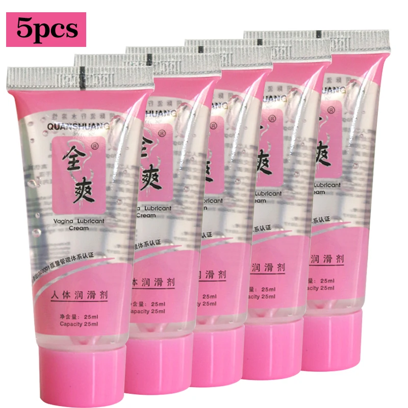 5pcs Water Based Lube for Session Sex Lubricant Lubricants Lubricante Exciter for Women Anal Lubrication Gel Intimate Lubricant