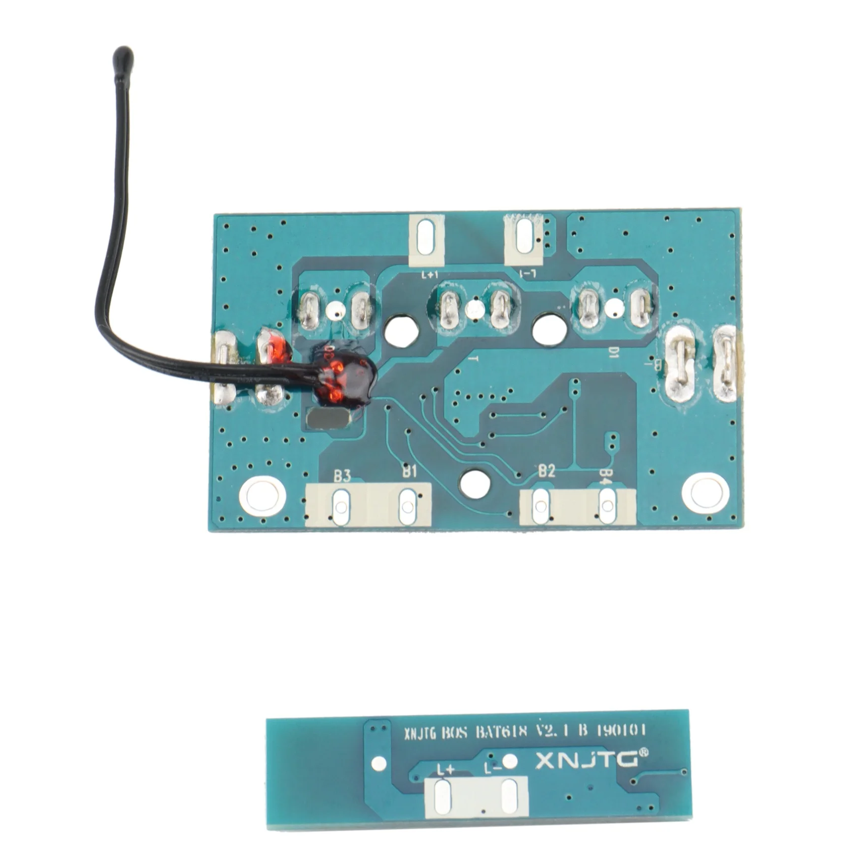 Imagem -03 - Pcb Circuit Board For Bosch 18v Li-ion Battery Voltage Detection Protection