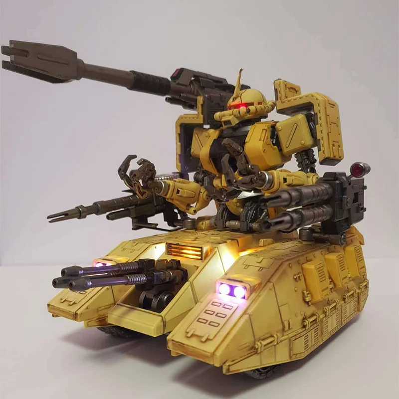

2026 New BANDAI MOTORKING 1:100 MG ZAKU TANK MS-06V ZAKU TANK Assembly Model Lighting Components Collection Gift