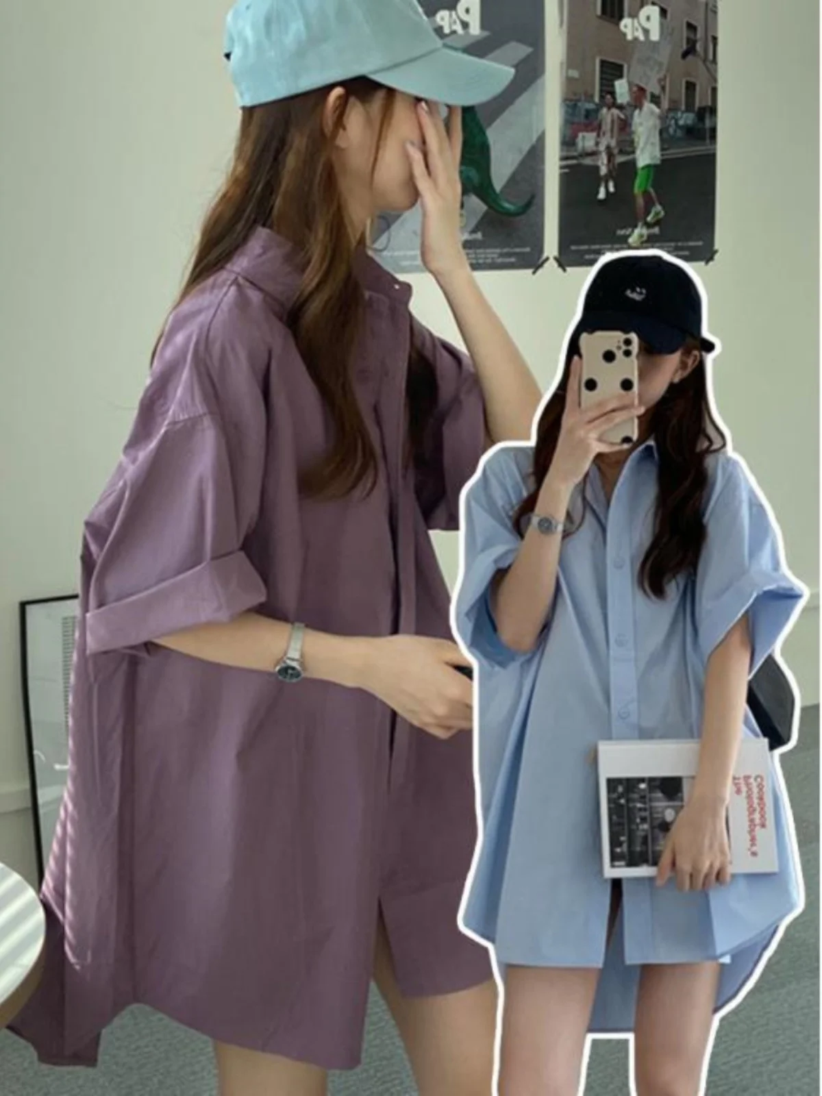 

Летний топ оверсайз для женщин больших размеров: свободный, повседневный, легкий, с длинным рукавом, для фигуры типа «груша»