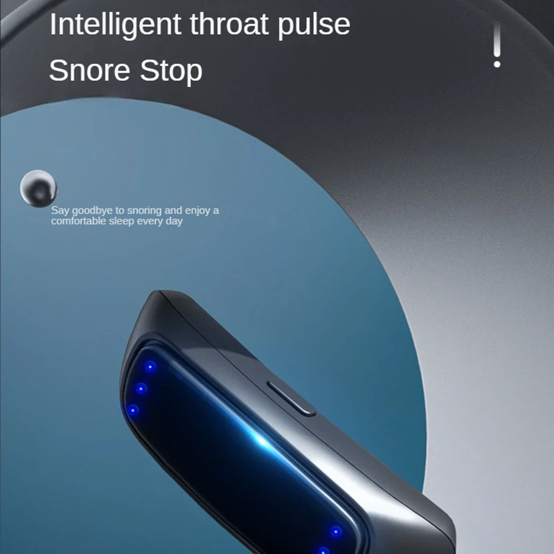 Intelligent Throat Pulse Anti-Snoring Device, Sleep Instrument, Electric Anti-Snoring Instrument, Snoring Correctorm