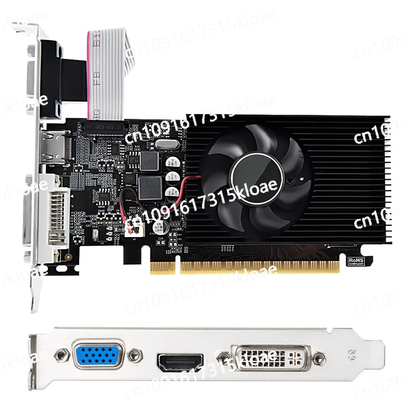 GT730 4G independent graphics card GDDR3 bright card half high card small chassis