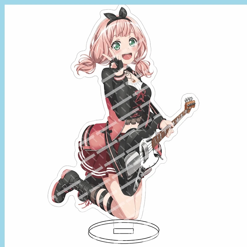 

Anime Fans BanG Dream! Afterglow Meizhulan Green Leaf Mocha Utada Kawaba Acrylic decoration Give gifts to friends