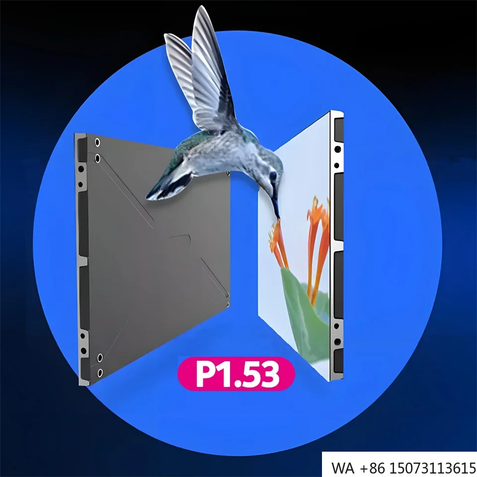 

Indoor P1.25/P1.53/P1.86/P2 LED TV Wall High Quality Wall Mounted Program Background