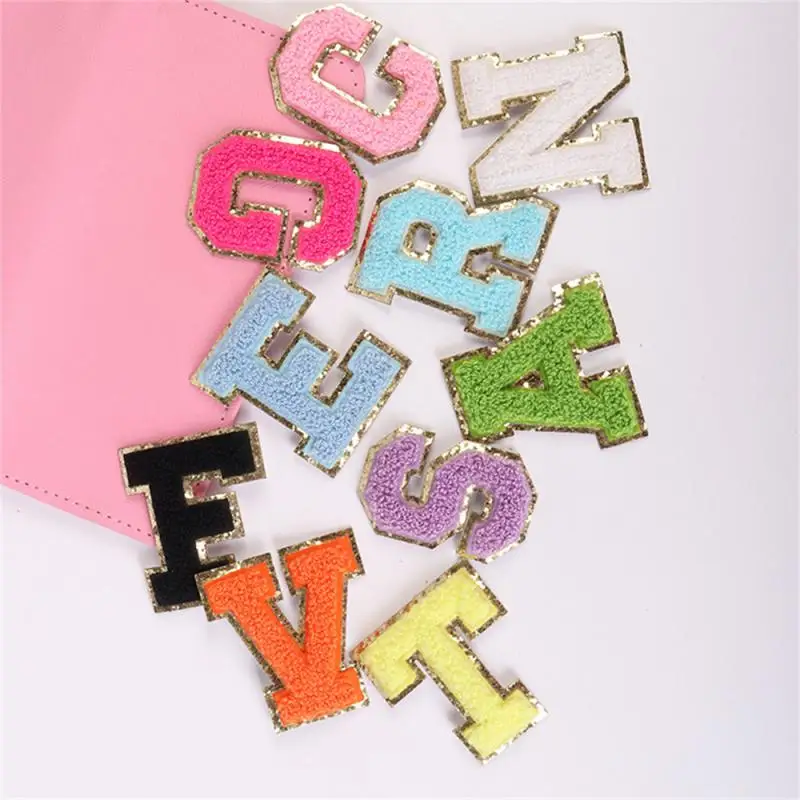 2/3/4PCS Self-adhesive Patch Multifunction Sewing Supplies Popular Creative Supplies Letter Stickers Eye-catching