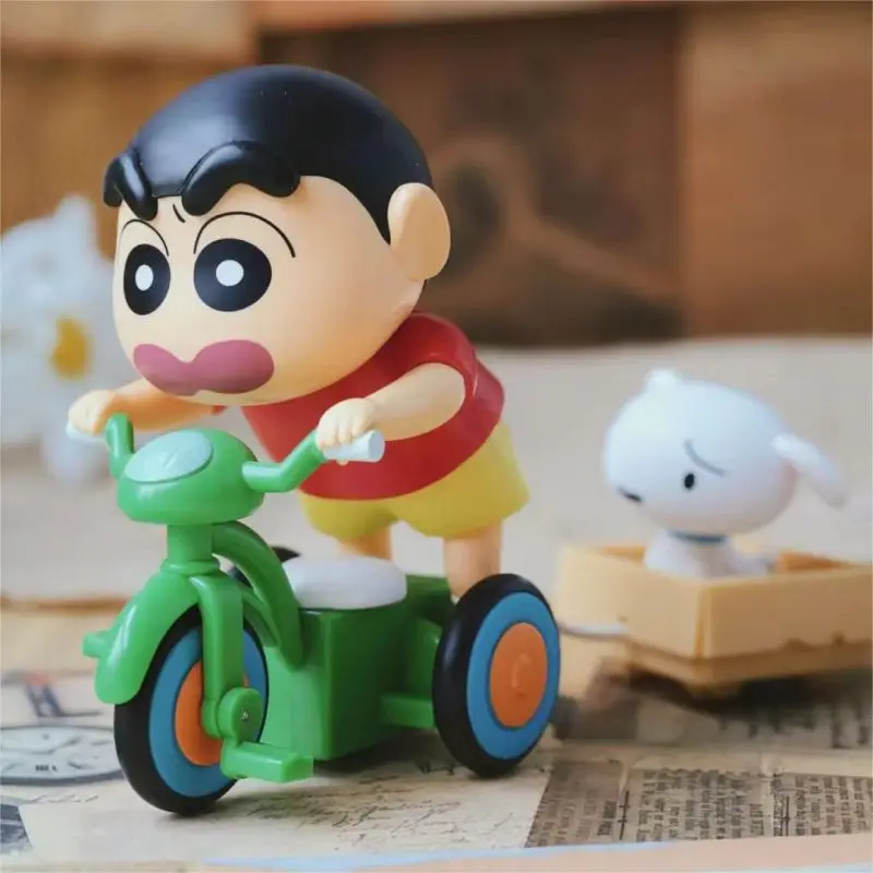 Crayon Shin-chan Blind Box Dynamic Shin-life Series Toys Mystery Box Mistery Caixa Action Figure Surpresa Model Birthday Gift