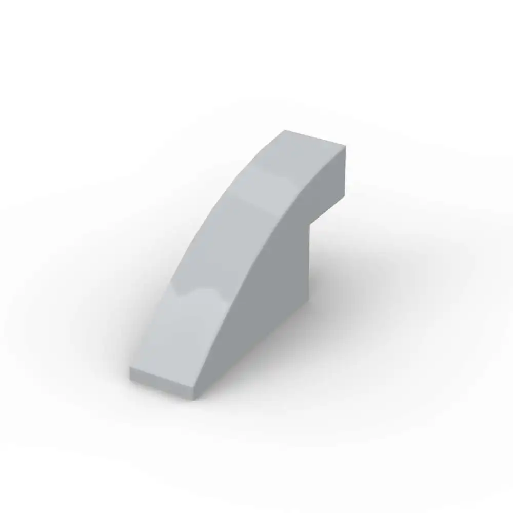 MOC 10PCS 3573 Curved 4x1x1 2/3 Slope Building Blocks Kit House Castle Compatible Assemble Particle Idea DIY Toys Children Gifts