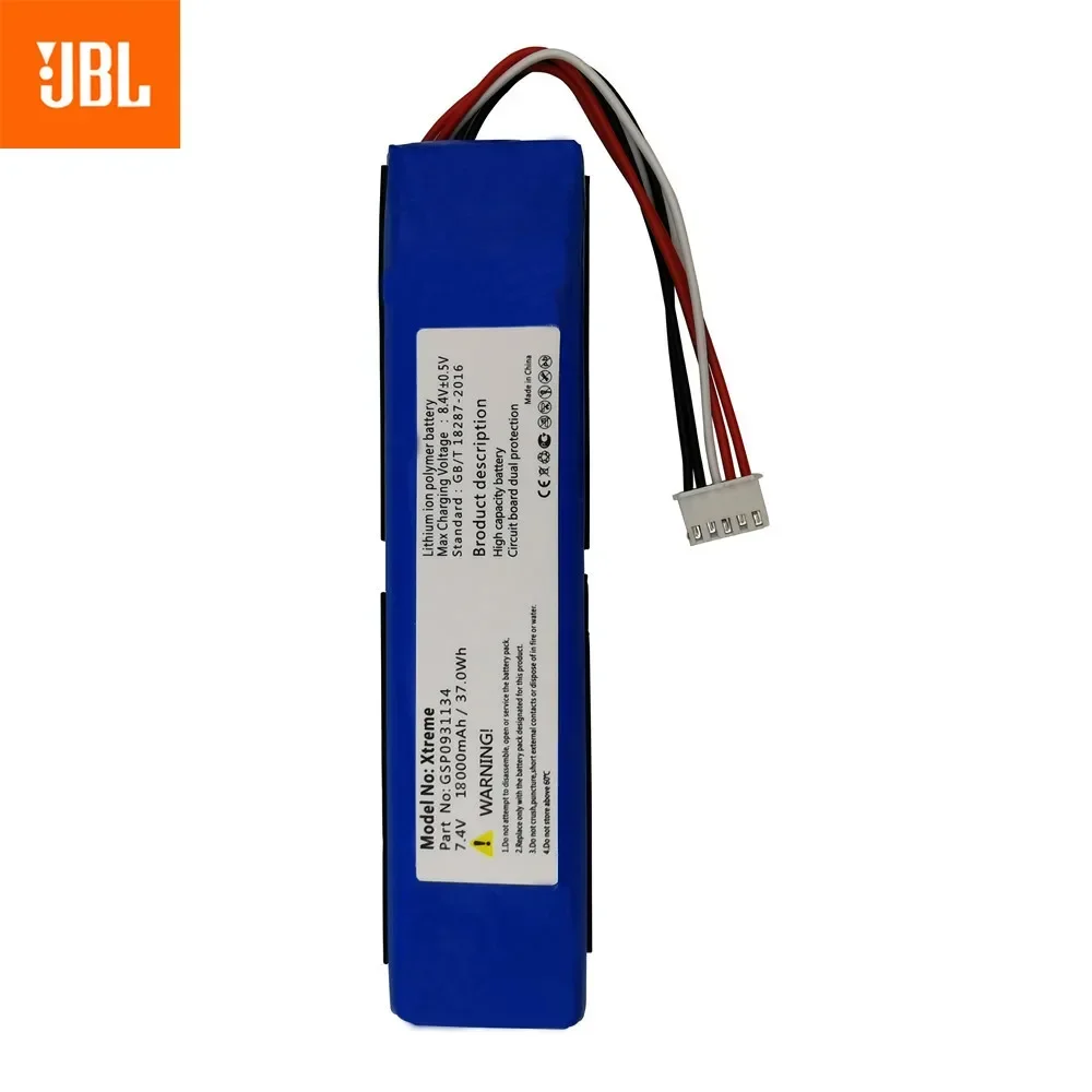 2025 100% Original New 18000mAh 37.0Wh battery for JBL xtreme1 extreme Xtreme 1 GSP0931134 Batterie tracking number with tools