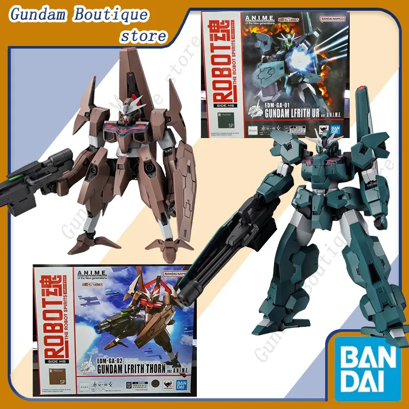 Bandai Genuine THE ROBOT SPIRITS EDM-GA-01 & 02 GUNDAM LFRITH UR LFRITH THORN ver. A.N.I.M.E. Anime Action Figure Model Toy Gift