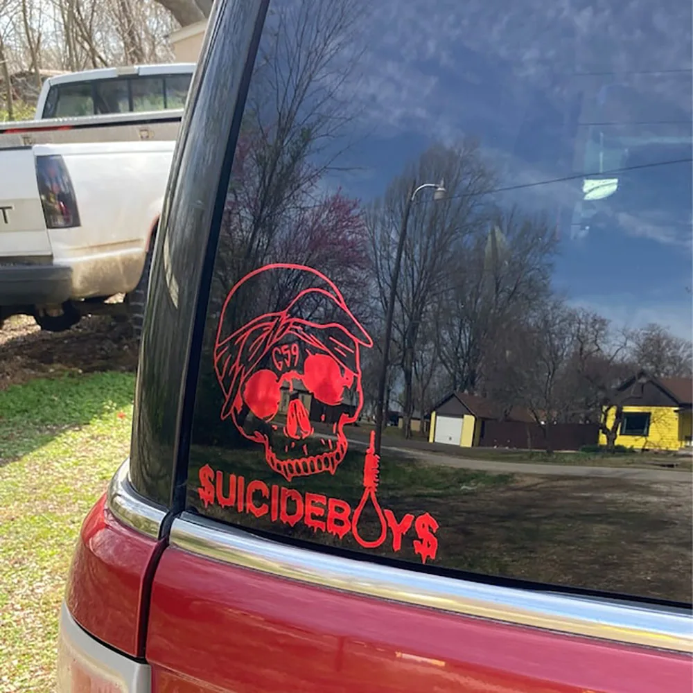 G59 SUICIDE BOYS Car Stickers Vinyl Windows Body Decor Glue Craft Decals Tuning Accessories