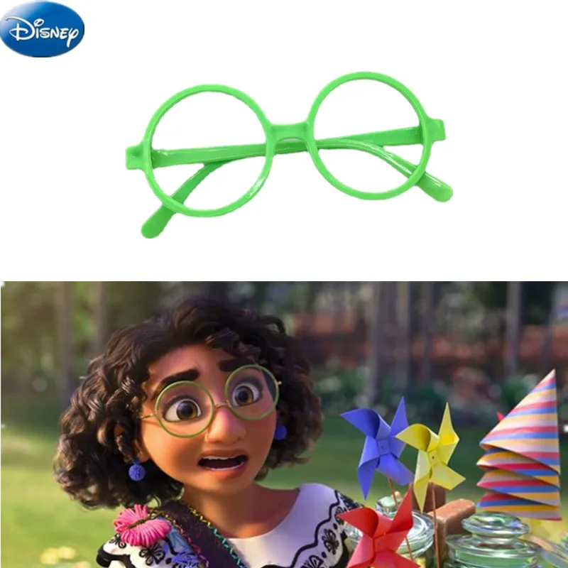 New Disney Anime Encanto Mirabel Movie Madrigals cosplay glasses frame Mirabell Figure Toy Children Birthday gifts