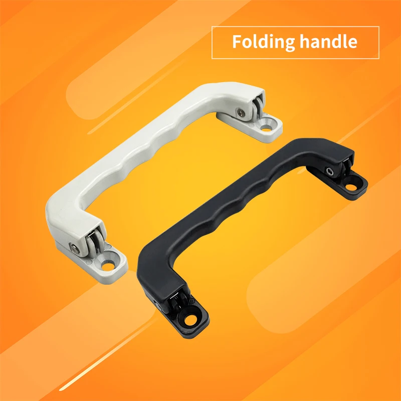 

Handle Aluminum Alloy Carbon Steel Folding U-Shaped Door Mechanical Drawer Handles Drawers Kitchen Closet Wardrobe Handles