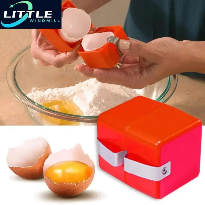 Portable Egg Opener Handheld  Cracker Shell   Cubes Cracking Cooking Baking Kitchen  Tools Accessories